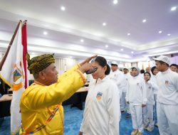 Dilepas Secara Adat Kaili, 47 Atlet Sulteng Siap Berlaga di PON Beladiri 2025 Kudus