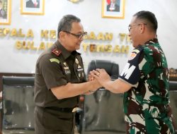 Kolaborasi TNI dan Kejaksaan, Danpuspomad Bahas Penguatan Koordinasi di Sulteng
