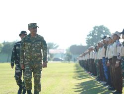 Gubernur Sulteng Anwar Hafid Pimpin Upacara Pembukaan Persami KKRI 2025 di Yonif 711 Raksatama