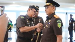 Imanuel Rudy Pailang Resmi Dilantik, Akhiri Kekosongan Jabatan Wakajati Sulteng