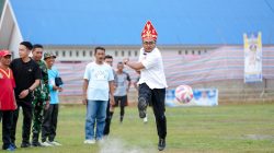 Ketua KONI Fathur Razaq Resmi Buka KONI Sulteng Cup 2025 di Tomini