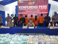 Polda Sulteng Ungkap 60 Kilogram Sabu di Donggala, Selamatkan 300 Ribu Anak Bangsa