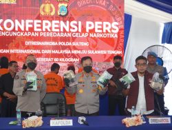 Tiga Pekan Menjabat, Kapolda Sulteng Pecahkan Rekor Ungkap 60 Kilogram Sabu Asal Malaysia