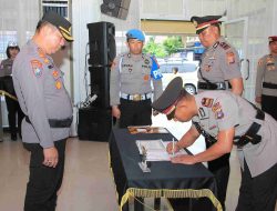 Kapolda Sulteng Lakukan Rotasi, Sejumlah Perwira Polresta Palu Alami Pergeseran Jabatan
