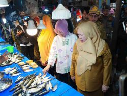 Wagub Sulteng Pimpin Sidak Pasar Jelang Nataru, Harga Bahan Pokok Relatif Terkendali