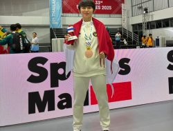 Atlet Teqball Sulteng Akyko Kapito Sumbang Medali Perunggu di SEA Games 2025 Thailand