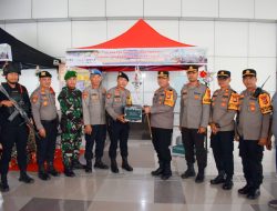 Operasi Lilin Tinombala 2025, Kapolresta Palu Cek Langsung Kesiapan Pos Pengamanan Nataru