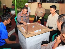 Keakraban Warnai Open Turnamen Domino Kapolresta Palu Cup II 2025