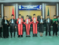 Pengadilan Tinggi Sulteng Ambil Sumpah Tiga Advokat Lawindo