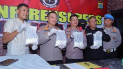 Hingga November, Polresta Palu Tangani 110 Kasus Narkoba, 128 Tersangka Ditangkap