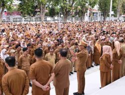 Apel Perdana 2026, Gubernur Anwar Hafid Tekankan Sumpah Jabatan, Disiplin, dan Pelayanan Publik ASN