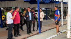 Gubernur Anwar Hafid Turun Langsung Tinjau Lapangan Sepak Bola Faqih Rasyid