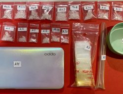 Satresnarkoba Polresta Palu Ringkus Pria di Tavanjuka, 20 Paket Sabu Siap Edar Disita