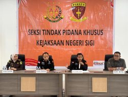 Kejari Sigi Tahan Tersangka Dugaan Korupsi, Dititip di Rutan Palu 20 Hari