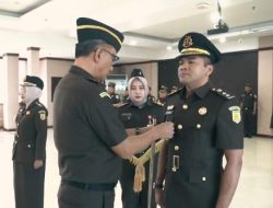 Putra Palu Reza Hidayat Resmi Dilantik Jadi Koordinator Kejati Sulsel
